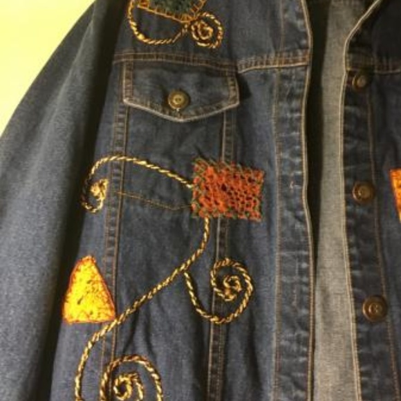 S COLLECTION SIZE 1 X JEAN JACKET  PLUS SIZE JEAN - Picture 4 of 7